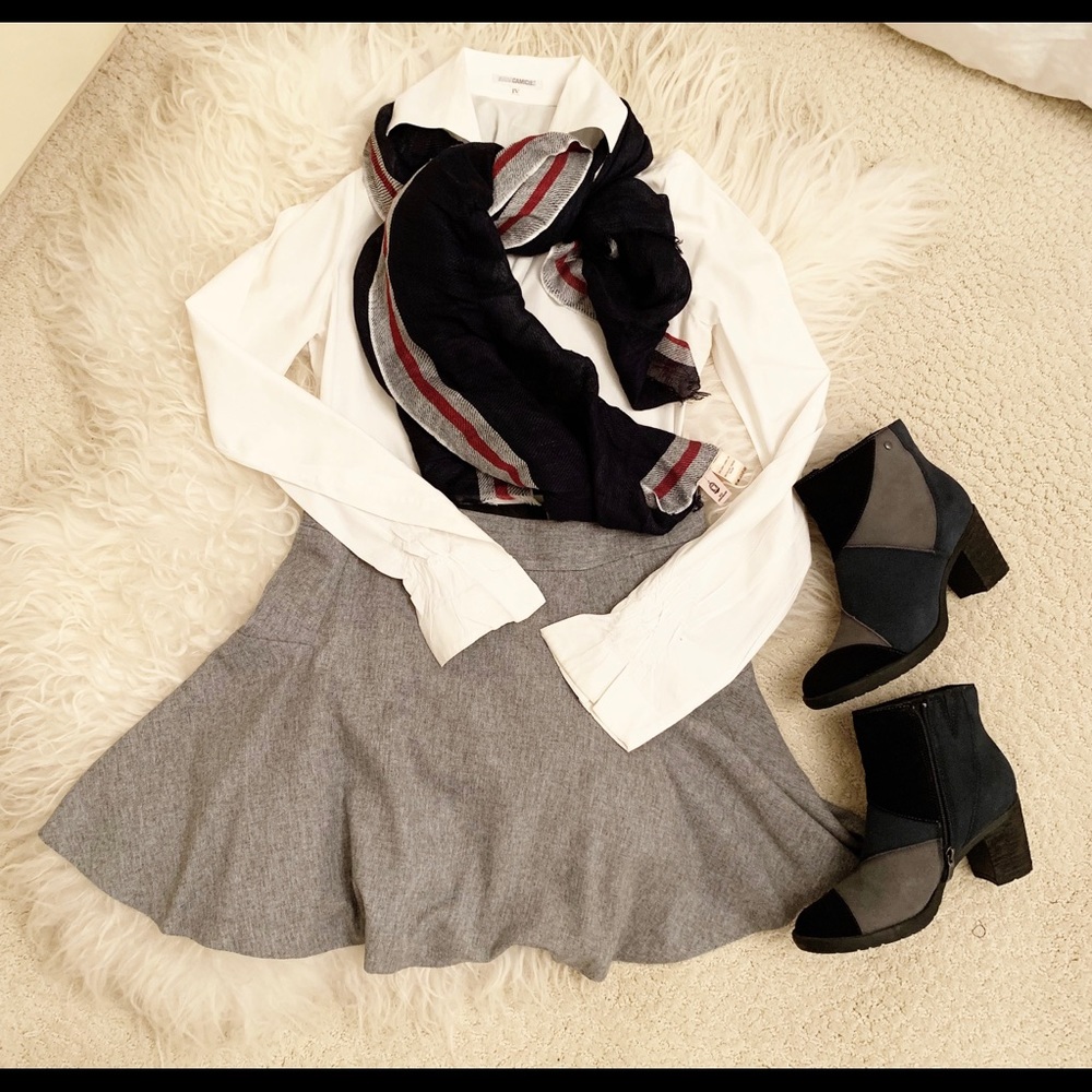 Flannel skirt. Banana Republic